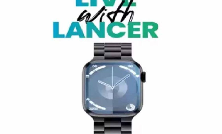 एक्सेसरीज ब्रांड LYNE Originals ने भारत में लॉन्च की स्मार्टवॉच Lancer