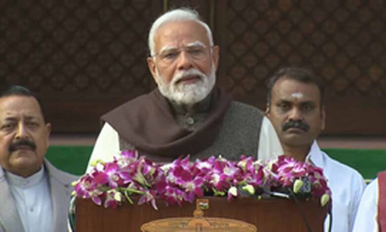 पीएम मोदी ने कहा- दिल्ली के लोगों का संकल्प ‘आप-दा’ को भगाना और भाजपा की सरकार बनानी है