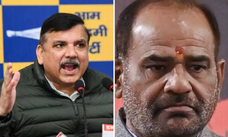 सांसद संजय सिंह ने बड़ा दावा किया- रमेश बिधूड़ी को CM फेस बनाने जा रही BJP