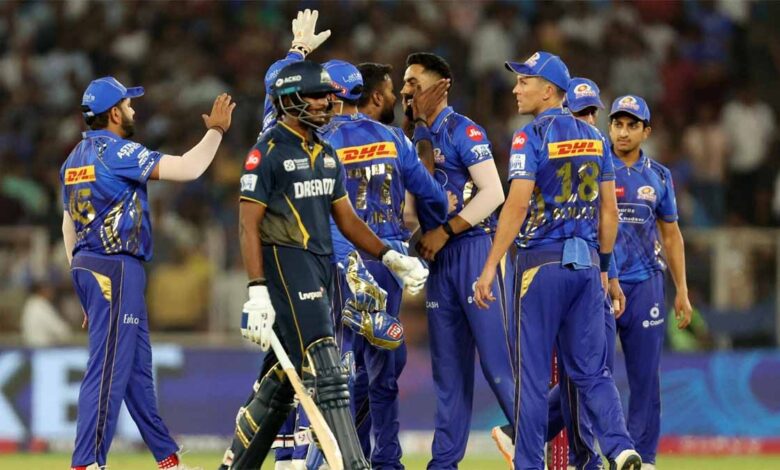 गुजरात ने मुंबई को दिया 197 रनों का टारगेट, साई सुदर्शन ने बनाए सर्वाधिक 63 रन