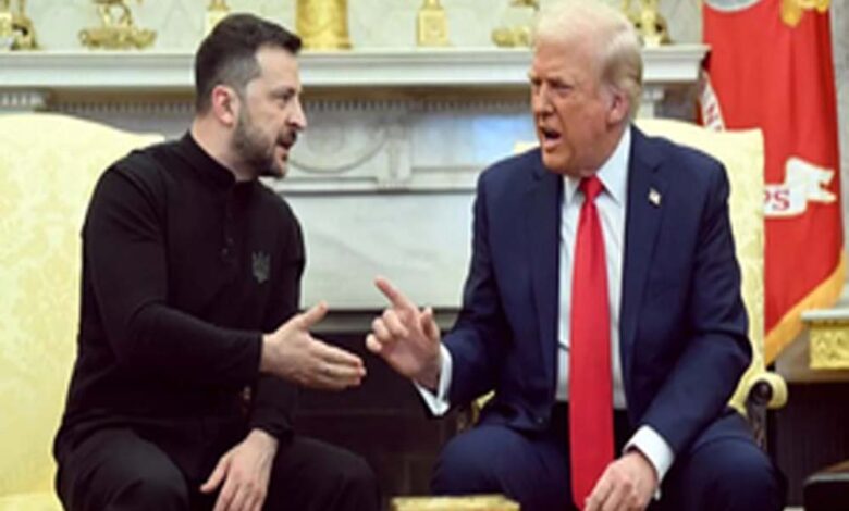 डोनाल्ड ट्रंप के साथ व्हाइट हाउस में हुई तीखी बहस के बाद यूक्रेनी राष्ट्रपति के लिए देश में समर्थन बढ़ा