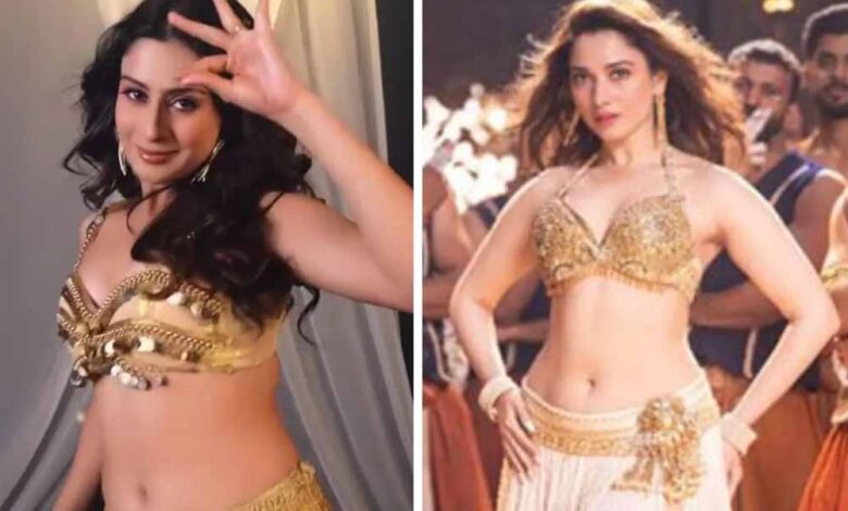 तमन्ना भाटिया के गाने पर ईशा मालवीय ने किया तड़कता-भड़कता डांस