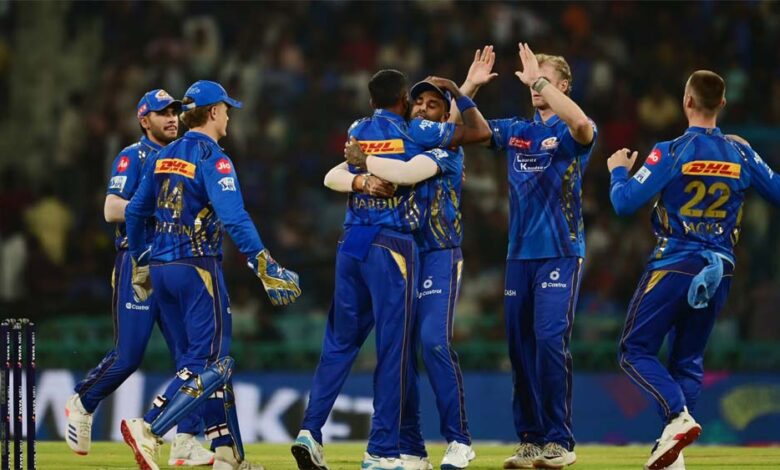 लखनऊ सुपर जायंट्स ने 20 ओवर में 8 विकेट खोकर 203 रन बनाए, मुंबई को दिया 204 रनों का लक्ष्य