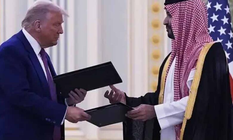 142 अरब डॉलर के आर्म्‍स पर लगी मुहर, सऊदी अरब और अमेरिका के बीच इतिहास की सबसे बड़ी हथियार डील