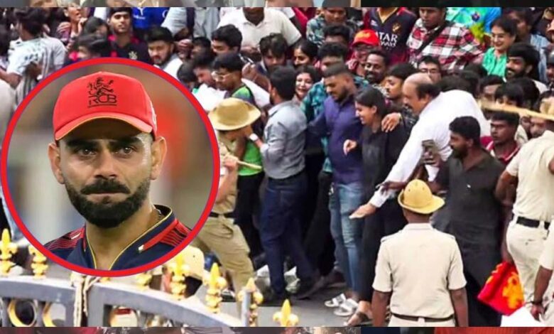 ‘मेरे पास कहने को शब्द नहीं, पूरी तरह से टूट गया हूं, भगदड़ पर कोहली का रिएक्शन