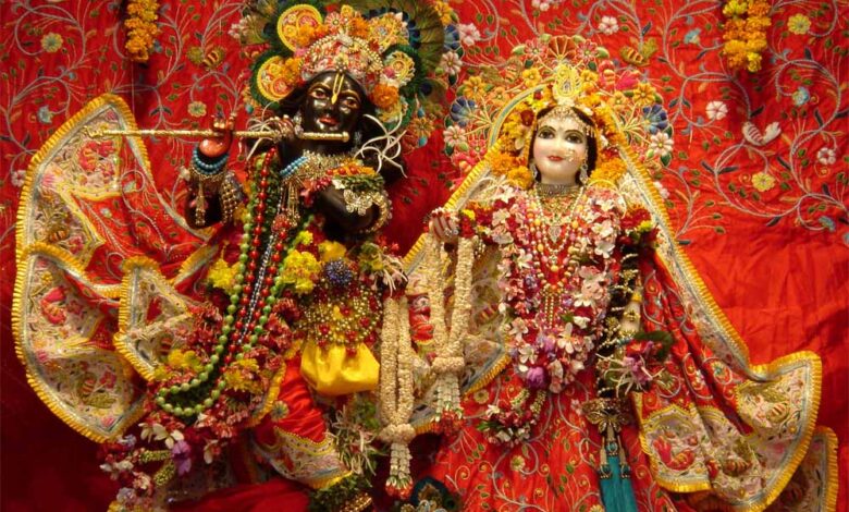 राधा अष्टमी पर बरना में विशेष समारोह, भक्तों में उत्साह का माहौल