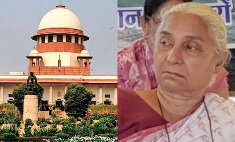 मानहानि केस में मेधा पाटकर को झटका, सुप्रीम कोर्ट ने बरकरार रखी सजा