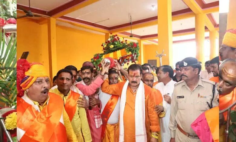 शिव भक्ति की अनुपम मिसाल बनी सारंगपुर की पालकी यात्रा, मंत्री टेटवाल ने किया शुभारंभ