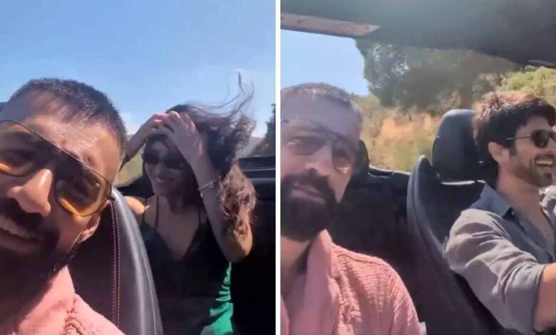 शाहिद कपूर और तृप्ति डिमरी की स्पेन ट्रिप का वीडियो हुआ वायरल