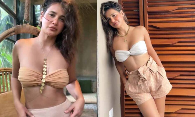 आयशा शर्मा ने स्ट्रैपलेस बिकिनी में किया जलवा, किलर पोज़ से फैंस हुए दीवाने