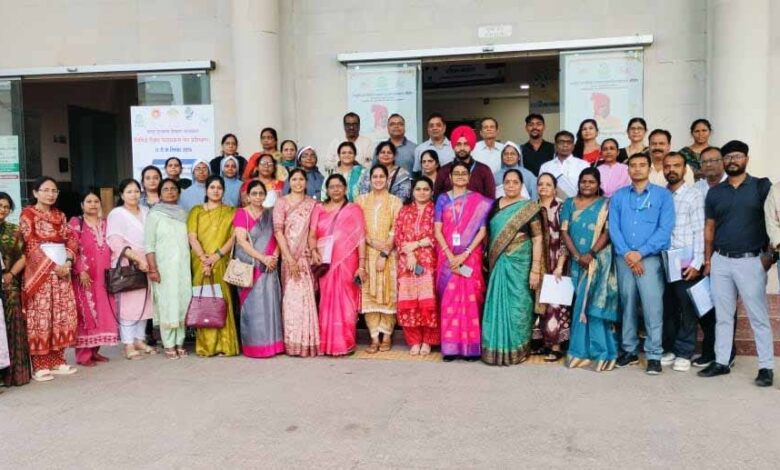 बौद्धिक दिव्यांगजनों के विकास एवं पुनर्वास विषय पर हुआ तीन दिवसीय प्रशिक्षण