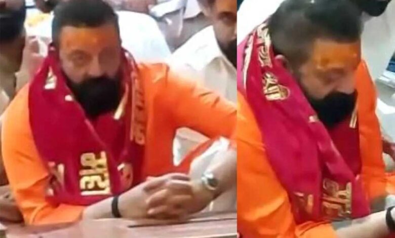 महाकाल के दर्शन को पहुंचे संजय दत्त, बोले – ‘बाबा ने आज बुलाया, ये मेरा सौभाग्य है’