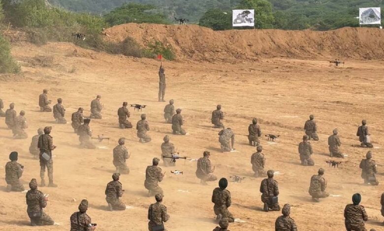 भारतीय सेना ने शुरू किया पहला ड्रोन युद्धाभ्यास, पड़ोसी के प्रति सख्त संदेश