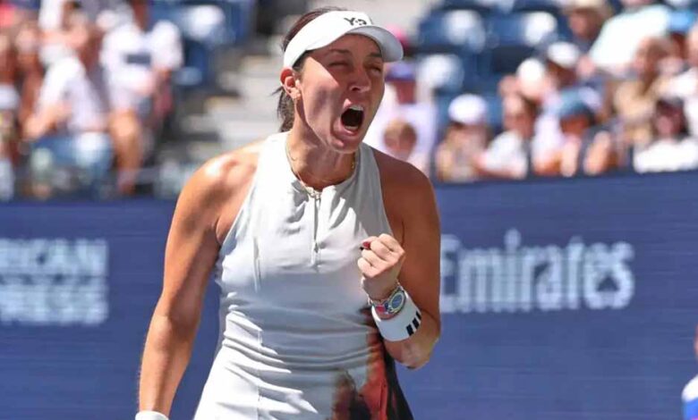 जेसिका पेगुला अमेरिकी ओपन क्वार्टर फाइनल में, सामना क्रेसिकोवा से