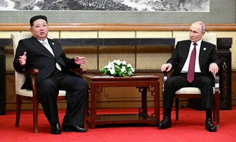 चीन में पुतिन-किम की मुलाकात, रूस दौरे के लिए मिला खास निमंत्रण