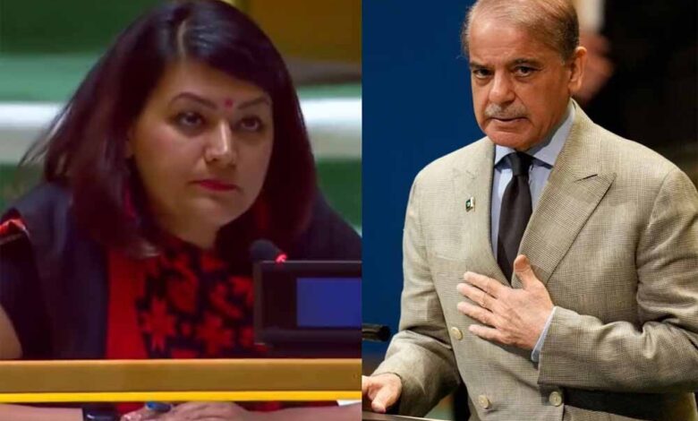 यूएन में शहबाज शरीफ ने हिंदुत्व पर दिया बयान, भारत ने किया ओसामा बिन लादेन वाला तंज