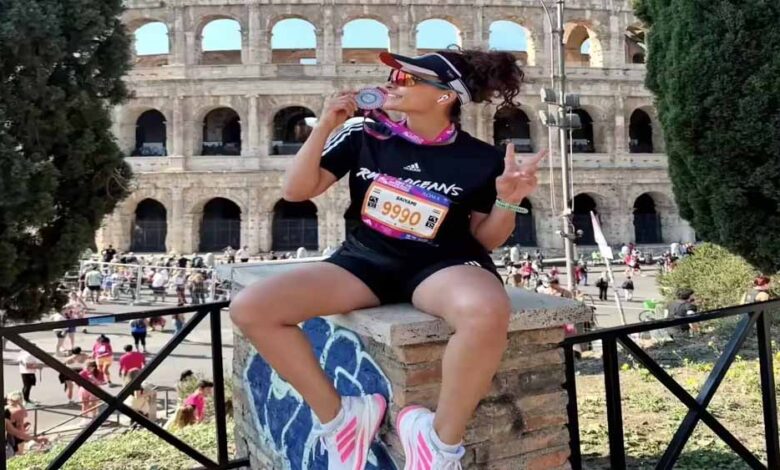 सायमी खेर ने ‘रोमन हॉलिडे’ को बनाया एक यादगार मैराथन अनुभव, रोम 2025 मैराथन में हिस्सा लिया और उसे पूरा भी किया