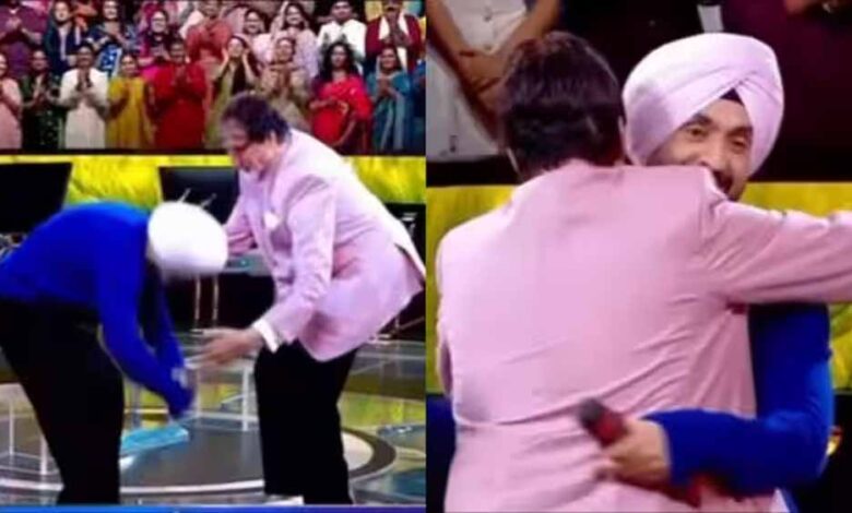 KBC में अमिताभ के पैर छूना पड़ा भारी, खालिस्तानी संगठन ने दिलजीत दोसांझ को दी धमकी