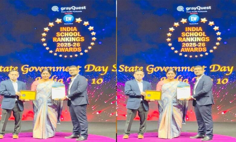 एजुकेशन वर्ल्ड इंडिया स्कूल रैंकिंग में भोपाल के मॉडल स्कूल को पहला स्थान मिला