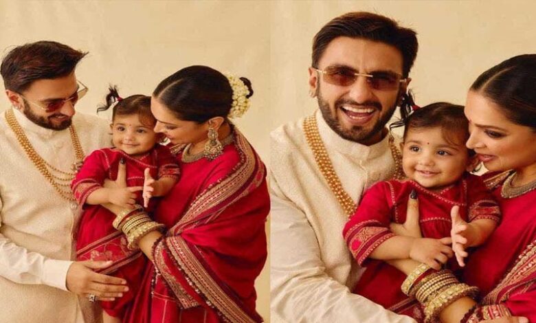 दीपिका-रणवीर ने दिवाली पर शेयर की बेटी दुआ की पहली झलक, मां-बेटी की ट्विनिंग ने जीता दिल