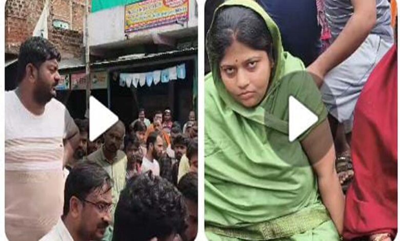 दुकान पर झाडू लागने की बात को लेकर दो पक्षों में हुआ विवाद , 2 घंटे रहा चक्का जाम