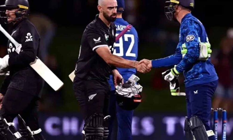 इंग्लैंड की बैटिंग फिर फेल, न्यूजीलैंड ने पांच विकेट से दर्ज की शानदार जीत