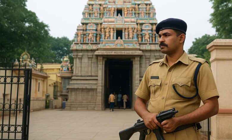 ‘अल्लाह हू अकबर’ चिल्लाते हुए मंदिर में घुसा युवक, मूर्तियों पर हमला करने की कोशिश, लोगों ने मौके पर दबोचा