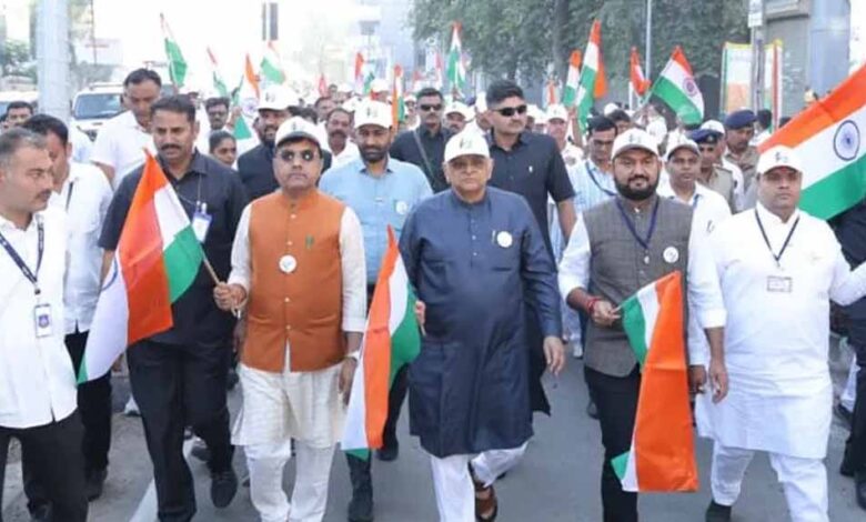 मुख्यमंत्री भूपेंद्र पटेल ने जूनागढ़ में ‘एकता मार्च’ को हरी झंडी दिखाई