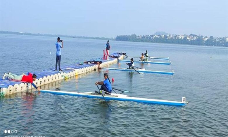 8वीं इंटर स्टेट चैलेंजर्स एवं 45वीं जूनियर नेशनल रोइंग चैंपियनशिप भोपाल में