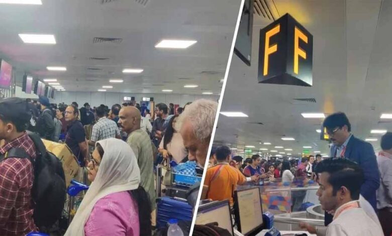 Air India सर्वर ठप! IGI एयरपोर्ट पर भारी भीड़, यात्रियों की बढ़ी मुश्किलें