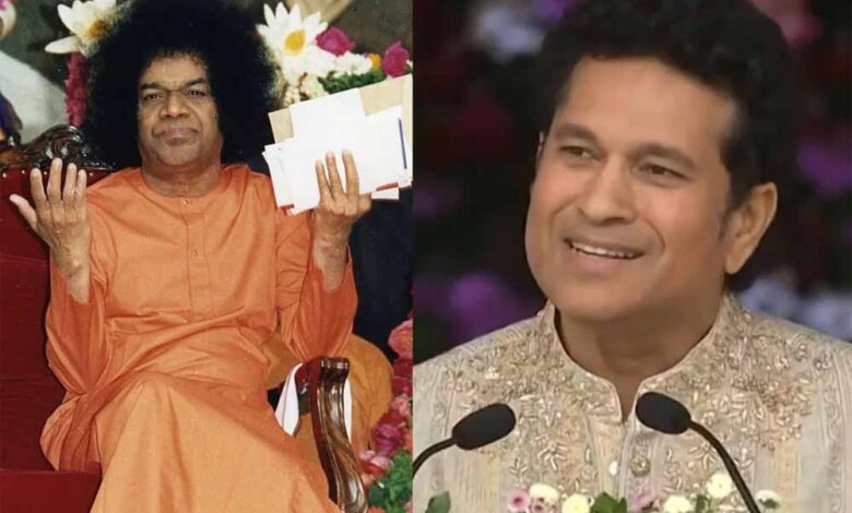 श्री सत्य साईं बाबा के जन्म शताब्दी समारोह में पहुंचे तेंदुलकर, सुनाया विश्व कप 2011 से जुड़ा किस्सा