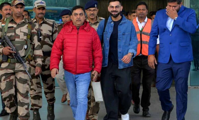 विराट कोहली रांची पहुंचे, 30 नवंबर को साउथ अफ्रीका से होगी बड़ी भिड़ंत
