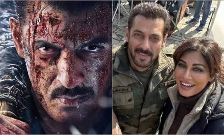 ‘बैटल ऑफ गलवान’ सेट से सलमान खान और चित्रांगदा की तस्वीर वायरल, सेना की वर्दी में दिखा दमदार लुक
