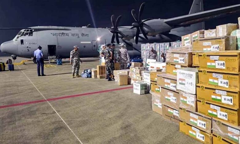 श्रीलंका में तबाही के बाद भारत का बड़ा मानवीय कदम, 58 टन राहत सामग्री और फील्ड अस्पताल भेजा