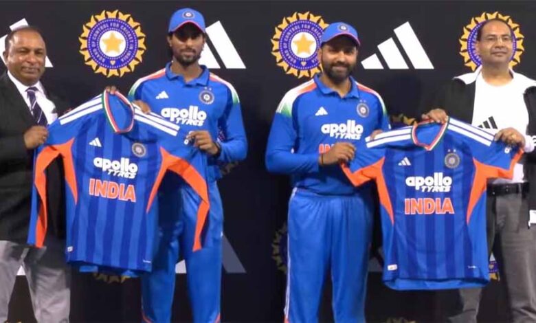 टीम इंडिया की नई जर्सी का खुलासा, रोहित–तिलक ने दिखाई धमाकेदार पहली झलक – Khabar Jagat