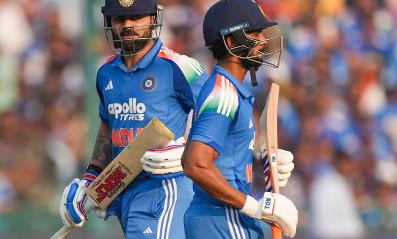 कोहली-ऋतुराज की तूफानी पारियां, राहुल की फिनिशिंग—भारत ने दक्षिण अफ्रीका को दिया 359 रन का विराट लक्ष्य