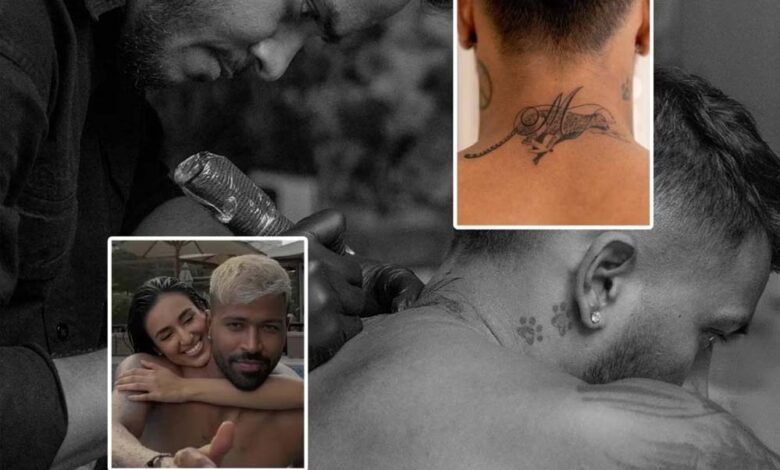 हार्दिक पांड्या ने माहिका के लिए वैलेंटाइन डे पर किया स्पेशल सरप्राइज, नया टैटू हुआ वायरल
