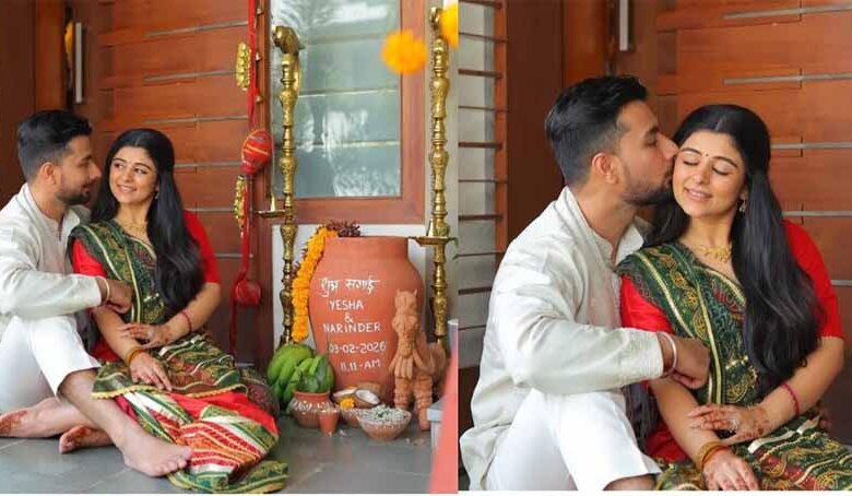 TV एक्ट्रेस येशा रूघानी हुईं सगाई में बंधीं, 11:11 के शुभ मुहूर्त पर डायरेक्टर बॉयफ्रेंड ने पहनाई अंगूठी