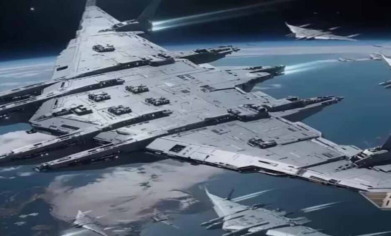 अंतरिक्ष में तैरने वाला युद्धपोत! 1.20 लाख टन वजनी, रोबोटिक जेट्स से लैस जहाज बना रहा चीन