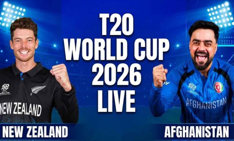 मुजीब का कहर! न्यूजीलैंड को डबल झटका, एलन–रचिन एक ही ओवर में ढेर