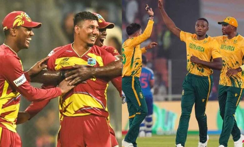 टॉस जीतकर दक्षिण अफ्रीका का फैसला, वेस्टइंडीज करेगी पहले बल्लेबाजी