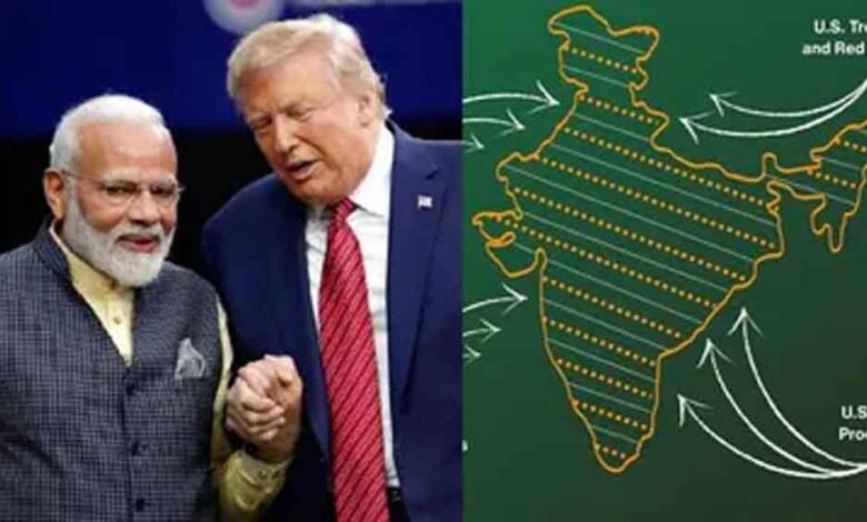 भारत के नक्शे में पूरा कश्मीर दिखा तो बौखलाया पाकिस्तान, अमेरिका के सामने लगाई गुहार