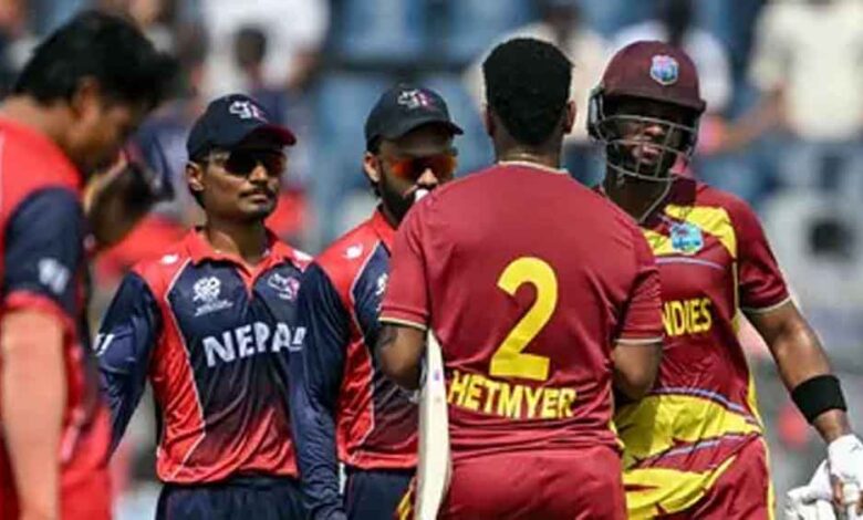 सुपर-8 में वेस्टइंडीज की धमाकेदार एंट्री, नेपाल का टूर्नामेंट खत्म