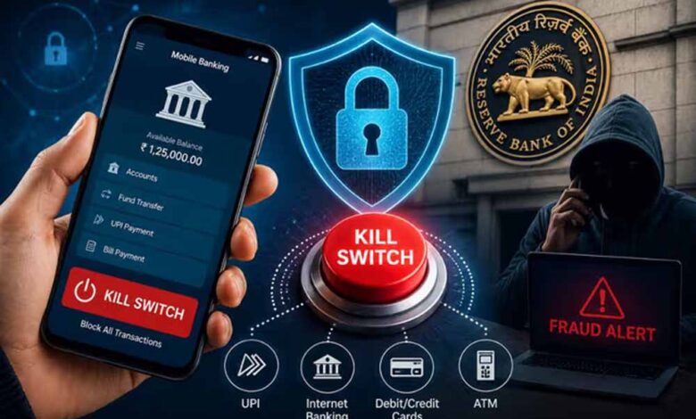 RBI ला रहा ‘किल स्विच’, एक क्लिक में बंद होंगे बैंक ट्रांजैक्शन